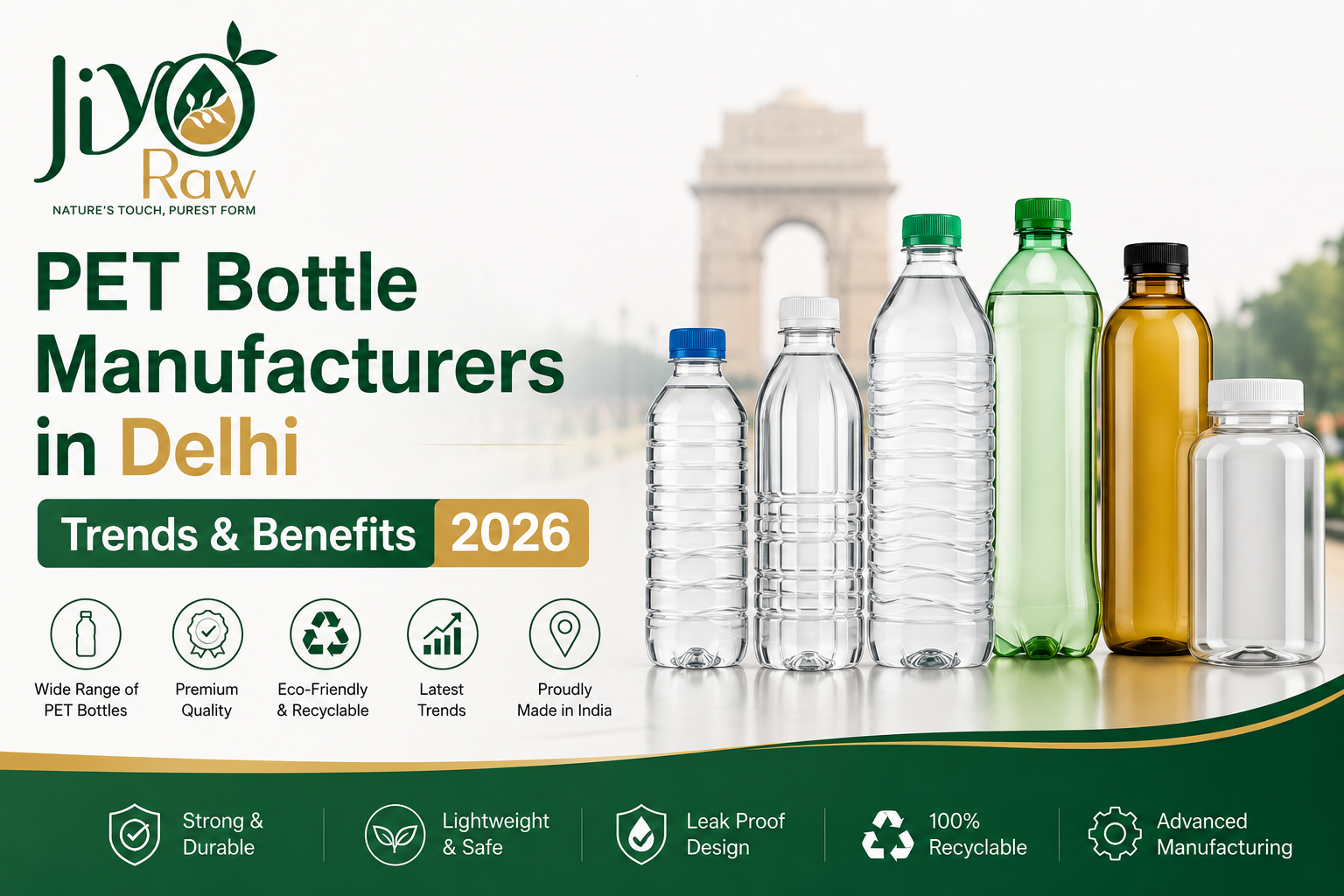 PET Bottle Manufacturers in Delhi Trends & Benefits 2026